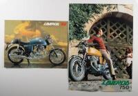 LAVERDA 750: 2 unique Laverda sales brochures, Laverda 750 fold out brochure, Laverda 750SF fold out brochure, both printed in Italy [Location: Melbourne]&nbsp; - 2