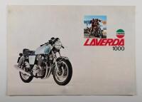 LAVERDA&nbsp;1000: A&nbsp;unique Laverda&nbsp;1000 sales brochures, this is a fold out style brochure,&nbsp;printed in Italy [Location: Melbourne]&nbsp;