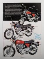 NORTON: A Norton 750 Commando sales brochure, featuring the Hi rider, Interstate & roadster, a nice Norton Villiers ltd brochure, printed in England&nbsp;[Location: Melbourne] - 4