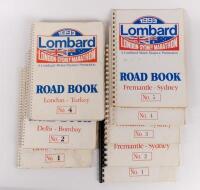 LONDON-SYDNEY: A large archive relating to the 'Monaro Challenge' entry into the&nbsp;1993 Lombards Melbourne to Sydney Marathon, included are race worn jackets, hats, flags, pair of watches, stage&nbsp;itinerary&nbsp;books, photographs and misc literature pertaining&nbsp;to - 11