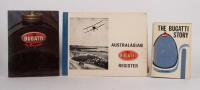 BUGATTI: Three books relating to Bugatti