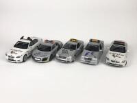 SAFETY CAR: Group of 1:18 scale Safety cars (NB description)