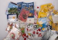 A COLLECTION OF LAPEL BADGES: Assorted varying sized&nbsp;badges - 4