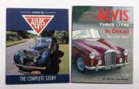 ALVIS: A pair of two 'Alvis' books including 'Alvis The Three Litre&nbsp;In Detail' and 'Alvis The Complete Story'&nbsp;