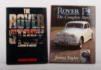 ROVER: Two hardcover books related to Rover cars