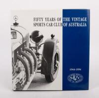 V.S.C.C.: 'Fifty Years of the Vintage Sports Car Club of Australia 1944-1994' limited edition [327/500] hardcover book, published 1994, 183 pages