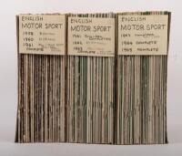 ENGLISH MOTOR SPORTS: A collection of&nbsp;'Motor Sport' magazines including years 1958-1965 - 2