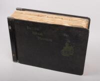 BRITISH REPAIR MANUAL: A large 'British Repair Manual' binder, by Scientific Magazines Publishing Company