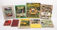 COLLECTION OF BOOKS: An assortment of nine hardcover books including 'The Veteran Motor Car Pocketbookm' by Anthony Bird and Francis Hutton-Scott, and &nbsp;the 'Early Motor Cars' by Anthony Bird, George Allenn & Unwin Ltd, and others&nbsp;