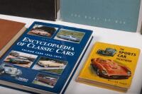 A COLLECTION OF BOOKS: An assortment of nine hardcover books including 'The Sports Cars Pocketbook' by William Boddy, 'The Worlds Automobiles 1862-1962' by Doyle & Georgano, and others&nbsp; - 2
