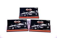 MCLAREN-MERCEDES: Three Minichamps 1:43 scale models of the West McLaren Mercedes MP4-16 of David Coulthard, boxed [Location: Sydney] - 5