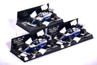 WILLIAMS-RENAULT: Three Minichamps 1:43 scale models of the Williams FW16 of David Coulthard and FW17s of David Coulthard, boxed [Location: Sydney] - 6