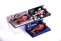 WILLIAMS-RENAULT: Three Minichamps 1:43 scale models of the Williams FW20 of Jacques Villeneuve, FW20 of Heinz-Harald Frenzen and FW21 of Alex Zanardi, boxed [Location: Sydney] - 5