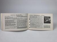 HOLDEN: A Holden LC Series Owner Manual. Original - 4