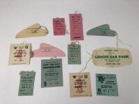 SANDOWN PARK TICKETS: A collection of 1960's Sandown Park racing meet tickets. Pit passes, Entrance tickets - 2