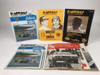 COMPETITON COMMUNICATOR: Eight issues of 'Competition Communicator' Official Programmes for Sandown. Includes Feb 1973 - Sept 1980 issues