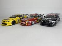 HOLDEN: Three 1:18 scale Holden V8 racing cars produced by Classic Carlectables (NB description)