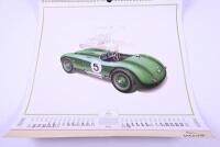 JAGUAR: A factory calendar from 1984 by Nuffield Press [Location: Sydney] - 2