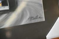 GREG MCNEILL: A framed and glazed print of Alain Prost&rsquo;s McLaren at Adelaide in 1988, 62cm x 52cm [Location: Sydney] - 2