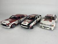 HOLDEN: Three 1:18 scale Holden racing cars produced by Classic Cars (NB description)