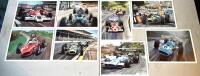 MICHAEL TURNER: Sportfolio Number One. A series of eight prints in a folder depicting various classic Grand Prix drivers and cars from 1961-1977, 41cm x 29cm [Location: Sydney]