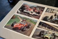 MICHAEL TURNER: Sportfolio Number One. A series of eight prints in a folder depicting various classic Grand Prix drivers and cars from 1961-1977, 41cm x 29cm [Location: Sydney] - 2
