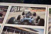 MICHAEL TURNER: Sportfolio Number One. A series of eight prints in a folder depicting various classic Grand Prix drivers and cars from 1961-1977, 41cm x 29cm [Location: Sydney] - 6