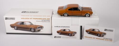 HOLDEN HT MONARO: A 1:18 scale Holden HT Monaro GTS 350, finished in daytona bronze paintwork