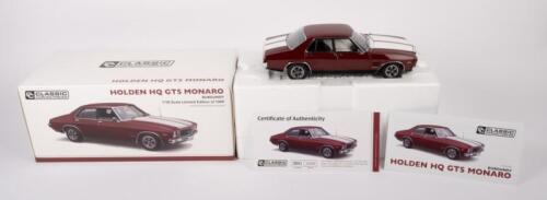 HOLDEN HQ MONARO: A 1:18 scale Holden HQ GTS Monaro, finished in burgundy paintwork