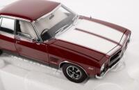 HOLDEN HQ MONARO: A 1:18 scale Holden HQ GTS Monaro, finished in burgundy paintwork - 2