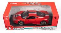 FERRARI 458 SPECIALE: A 1:18 scale Ferrari 458 speciale, finished in red paintwork with stripes