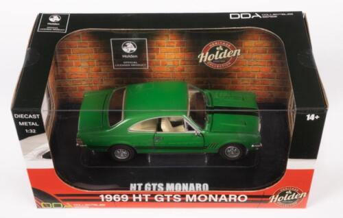 HOLDEN HT MONARO: A 1:32 scale 1969 Holden HT GTS monaro, finished in green paintwork