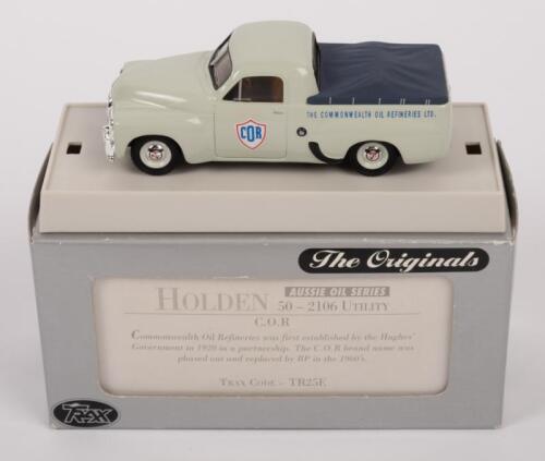 HOLDEN UTE: A 1:43 scale Holden 50-2106 utility, finished in the C.O.R. livery