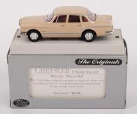 CHRYSLER VALIANT:&nbsp;A 1:43 scale Chrysler S series Valiant, finished beige paintwork