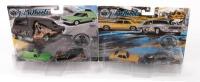 OZ WHEELS: A pair of Oz Wheels twin sets, one has Holden HQ 4 door sedans, also one with Holden panel vans