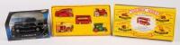 MATCHBOX SET ROVER 90; A pair of models, a Matchbox 40th anniversary commemorative pack, also a Cararama made 1:43 scale Land Rover 90
