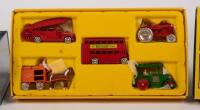 MATCHBOX SET ROVER 90; A pair of models, a Matchbox 40th anniversary commemorative pack, also a Cararama made 1:43 scale Land Rover 90 - 2