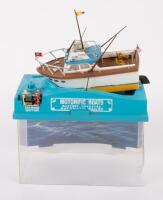 BOATERIFIC&nbsp;SPORT FISHERMAN: An Ideal toy co,&nbsp;boaterific, motorific boats model, the barracuda is the sport fisherman boat, complete with marine motor, battery operated automatic bailer
