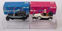 FIAT RENAULT: A pair of 1:43 scale models, a 1921 Fiat 12v de ville, model number 49, also a 1923 Renault 40cv, model number 53