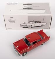 FORD 1956 SEDAN: A 1:34 scale Ford tudor sedan, finished in the St Thomas fire department&nbsp;livery