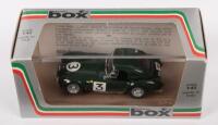 AC SHELBY COBRA: A 1:43 scale AC Shelby cobra, this is the number #3&nbsp;race car from Le Mans 1963,&nbsp;finished in&nbsp;dark green&nbsp;paintwork