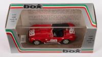 AC SHELBY COBRA: A 1:43 scale AC Shelby cobra, this is the number #98&nbsp;race car from Riverside 1962, finished in red&nbsp;paintwork