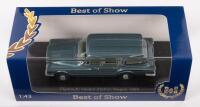 PLYMOUTH VALIANT: A 1:43 scale 1960 Plymouth Valiant station wagon, finished in a blue green metallic paintwork
