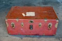 TRUNK: A large travelling trunk, lined with tray [Location: Sydney]