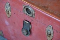 TRUNK: A large travelling trunk, lined with tray [Location: Sydney] - 8