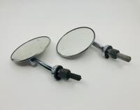 WING MIRRORS: A pair of good quality chrome wing mirrors circa 1960s [Location: Sydney]