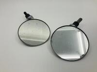 WING MIRRORS: A pair of good quality chrome wing mirrors circa 1960s [Location: Sydney] - 2