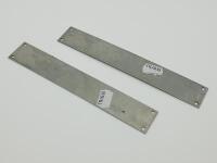 MULLINER PARK WARD SILL PLATES: A pair of used Mulliner Park Ward Coachbuilders sill plates for Rolls-Royce or Bentley models [Location: Sydney] - 3