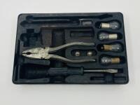 TOOL KIT HOUSING: An original tool kit from a Silver Shadow or T-Series models, with some tools [Location: Sydney] - 3