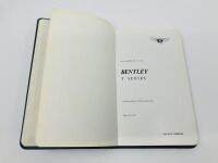 BENTLEY T-SERIES DRIVER'S HANDBOOK [Location: Sydney] - 2